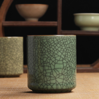 Xícara de chá cerâmica porcelana xícara de chá 240ml tigela de chá mestre caneca de café copo de água copos de chá recipiente de chá copos de puer er presentes: D Style