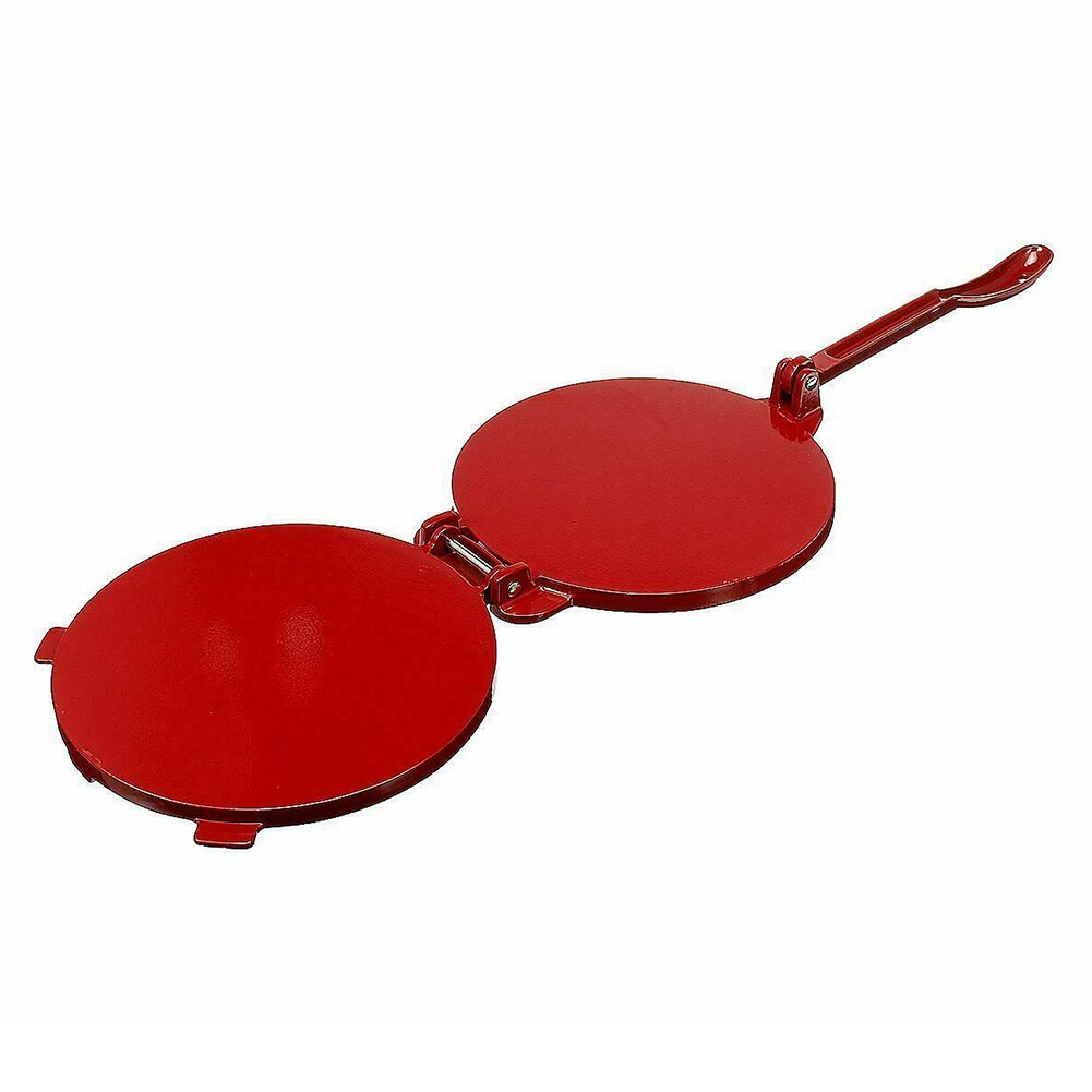 8 Inches Pie Press Maker Baking Tool Aluminum Foldable Portable DIY Bakeware With Handle Accessories Tortilla Press Maker