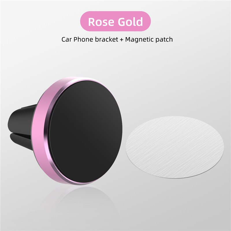 Magnetische Auto Telefoon Houder Air Vent Outlet 360 Graden Rotatie Mount Magneet Telefoon Mobiele Stand Gps Telefoon Beugel Voor Iphone