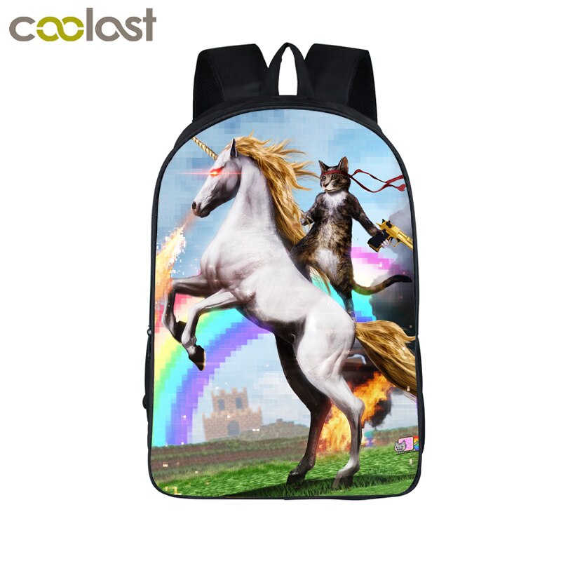 Sac à dos drôle Pandicorn pour les adolescentes dessin animé Panda licorne enfants sacs d'école sacs à dos enfants livre sac meilleur: 16 panda25