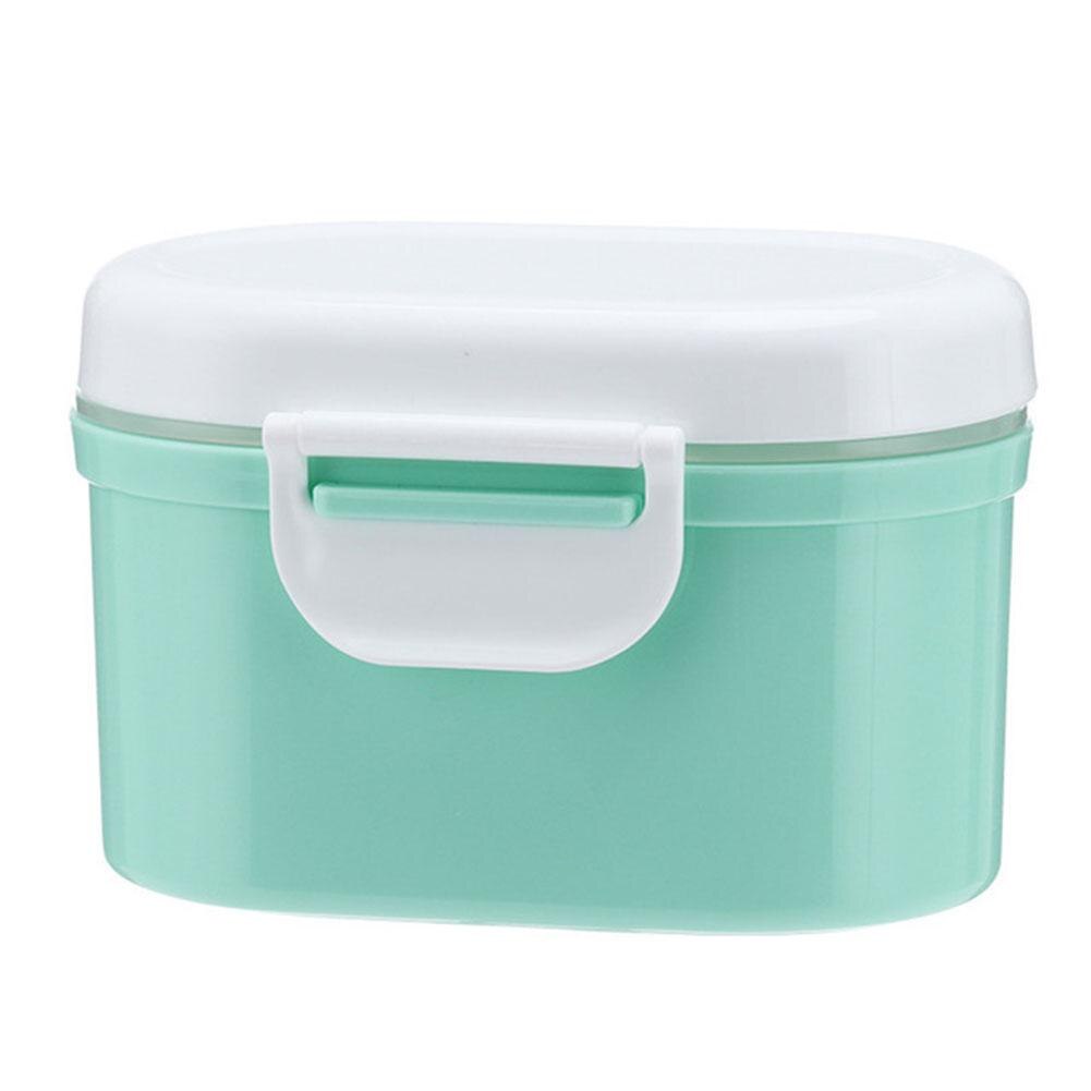 Kuulee Baby Formula Milk Storage Large Capacity Baby Milk Powder Can Airtight Storage Box Barrel Feeding Box for Kids Food Conta: S- green