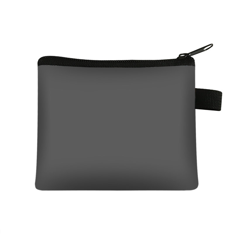 Geavanceerde Minimalistische Stijl Vrouwen Mannen Mini Pouch Rits Effen Kleur Portemonnee Sleutelhanger Kids Portemonnee: lqbhuise03