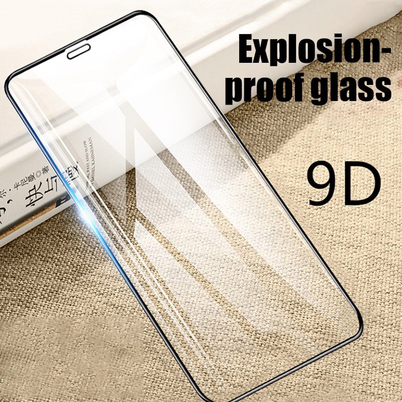 1PCS Tempered Glass for iPhone 12 11 Pro XR X XS Max Screen Protector for iPhone 12 Pro Max Mini 7 8 6 6S Plus 5S SE Glass