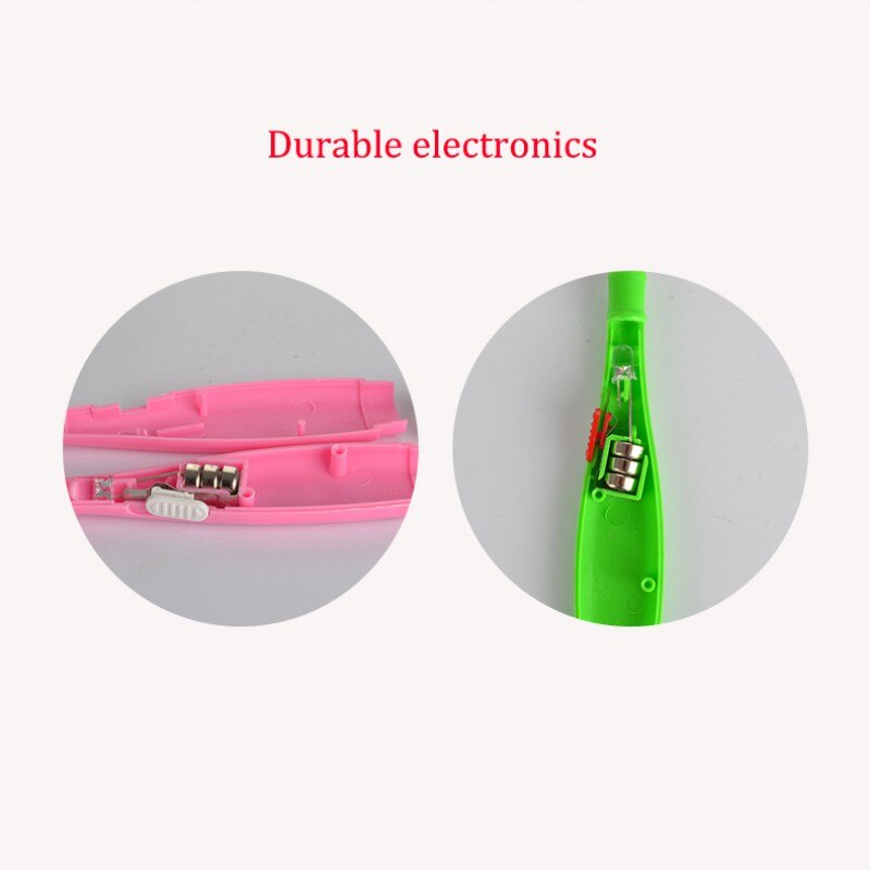 Børn baby pleje kits sikkerhed led flash belysning ørepick ske ørevoks curette remover værktøj sæt tilbehør
