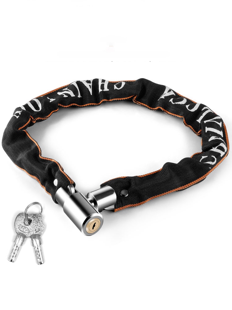 Coolchange Bike Chain Lock Outdoor Bike Protector Cycling Chain Lock Safe Anti-Theft Bicycle Chain Lock For Motorcycle Lock