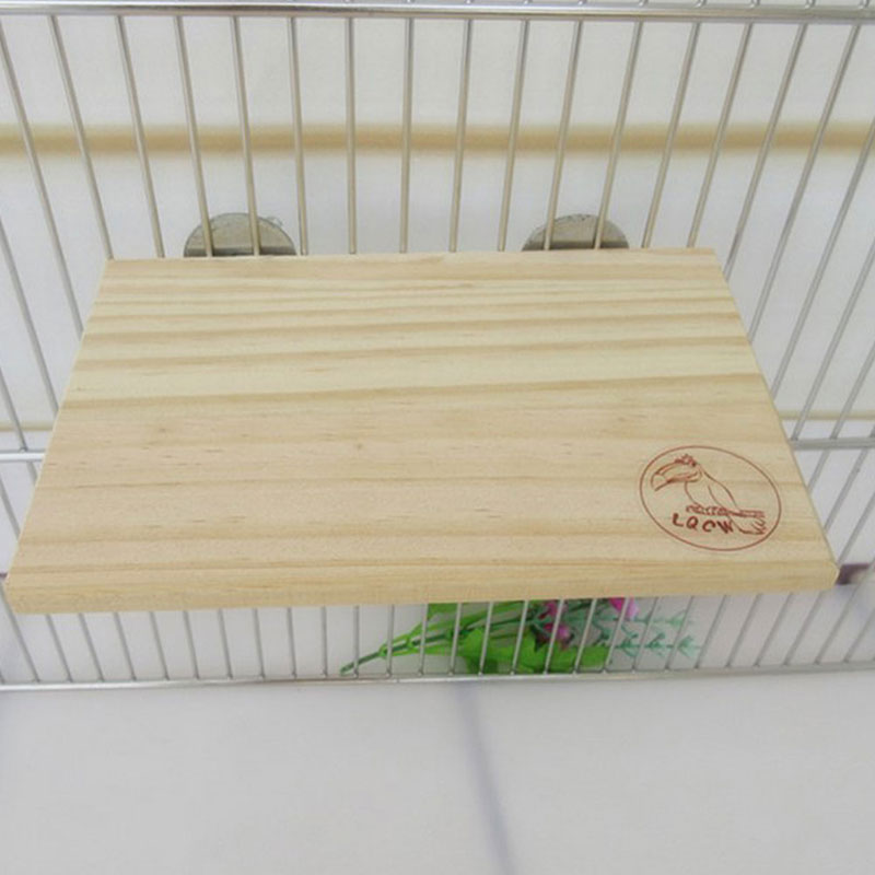 Vogel Sitzstange Aus Naturholz & Grobsand - Schleifkrallenständer Für Papagei, Sittich & Nymphensittich, 3 Größen