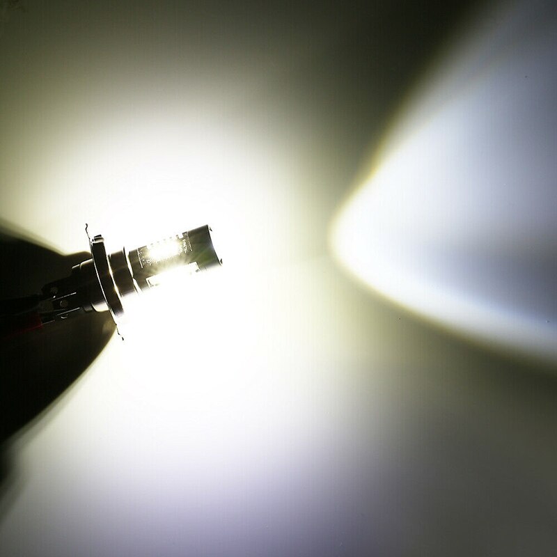 Bil ledet lyspære pmma linse med fokus lys funksjon 60w dc 12v-24v bil tilbehør bil lys 6000k leie hvitt lys