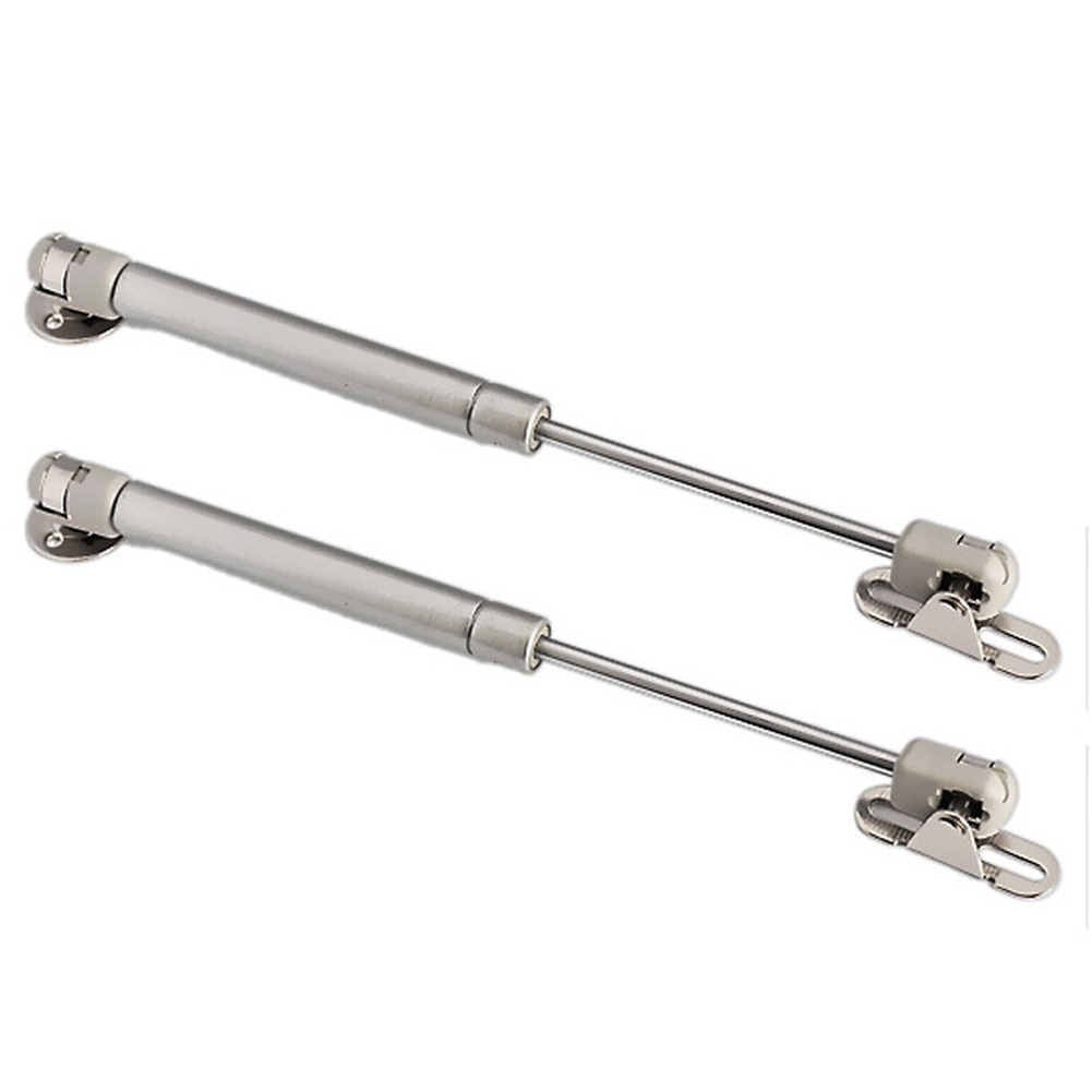 Cozinha porta do armário elevador, suporte pneumático Hardware, gás elevador para móveis de madeira, pressão 100N: Branco