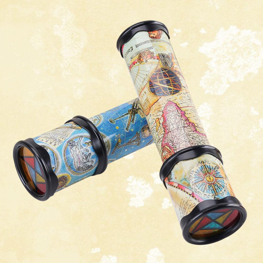 2pz Caleidoscopio Magico Classico Educativo Giocattolo Divertente Caleidoscopio Regalo per il bambino Dei Capretti Dei Bambini