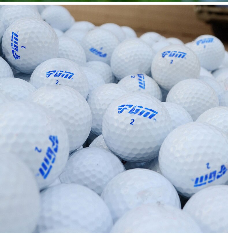 5 st / mycket högkvalitativa golfbollar två lager övningsspel boll dubbelskikt boll långdistans utomhus sport  q002-4