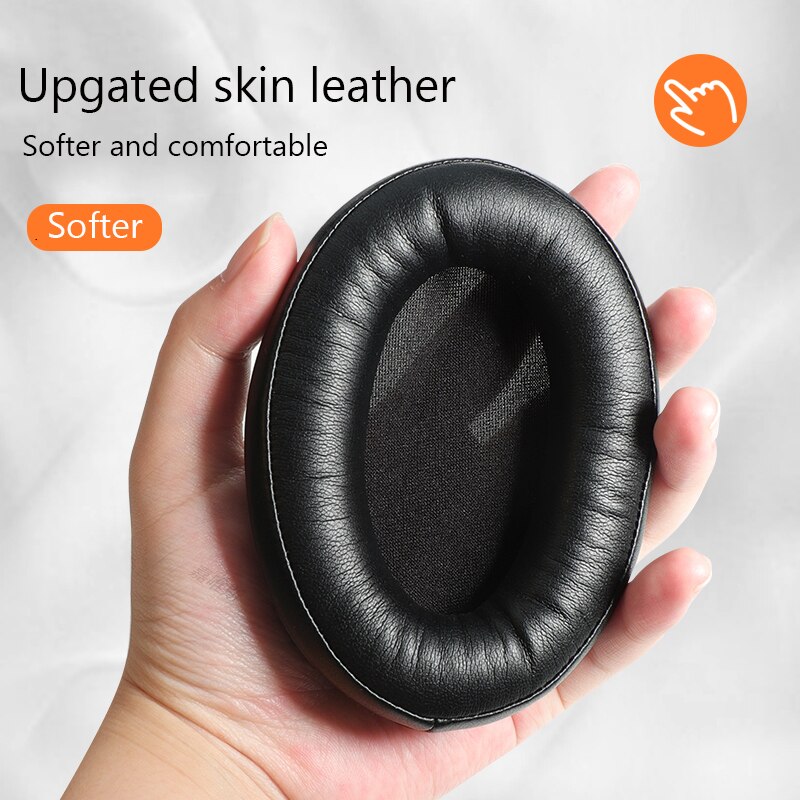 Almohadillas de cuero gruesas de repuesto para auriculares HyperX Cloud Alpha Pro / flight / stinger / cloud II 2, funda de cojín de esponja con memoria
