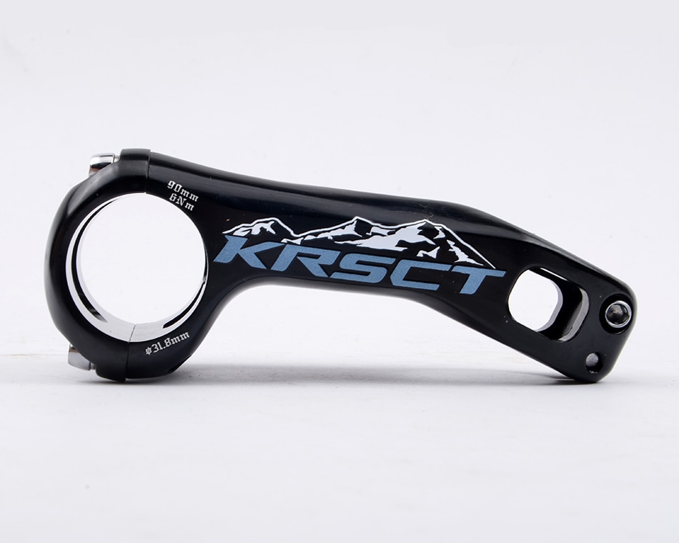 Krsct cnc road bike trunk mountainbike mtb stam  -20 grader 28.6 * 31.8mm * 80/90 / 100mm cykel cykel delar cykel skaft