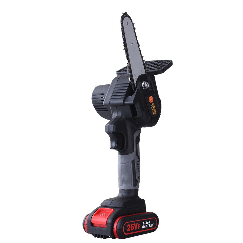 Garden Mini Electric Saw Lithium Battery Rechargeable Electric Woodworking Wireless Logging Saw Household Portable Mini Chainsaw