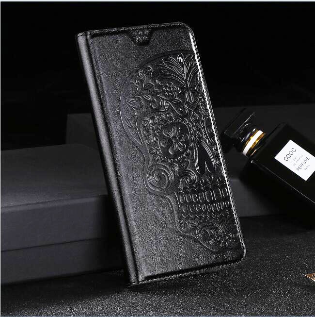 Flip Case Voor VIVO V17 Neo Leather Wallet Cover Voor VIVO V17 Neo V 17 V17Neo Case Luxe Magnetische Stand kaarthouder: Black FZ  Ku