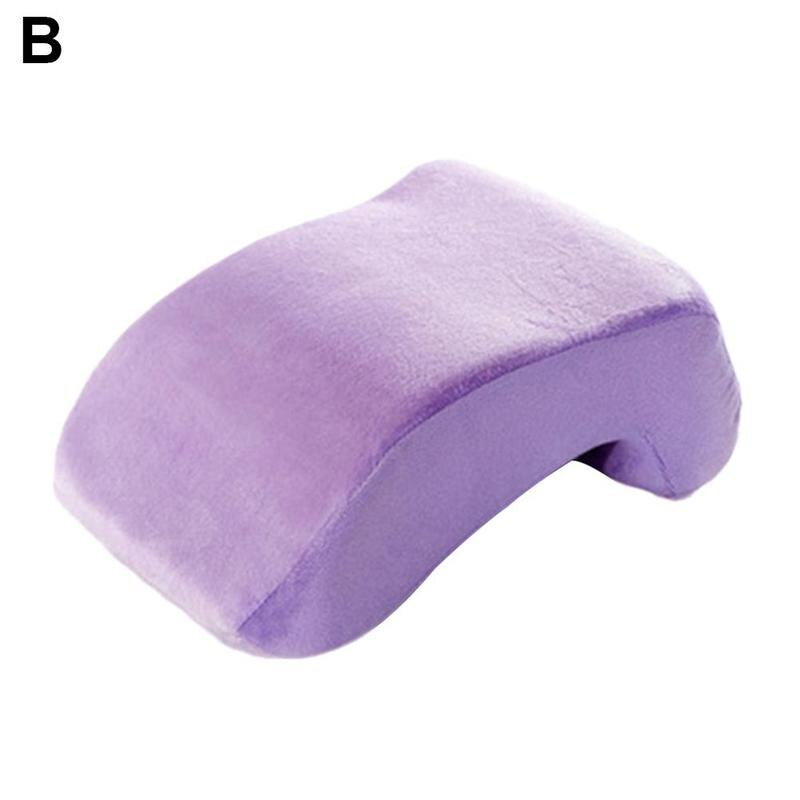 Nap Sleeping Pillow Cushion Slow Rebound Pressure Nap Pillow,Memory Foam Arched Arm Pillow, Prevent Hand Numb Anti Pressure: B