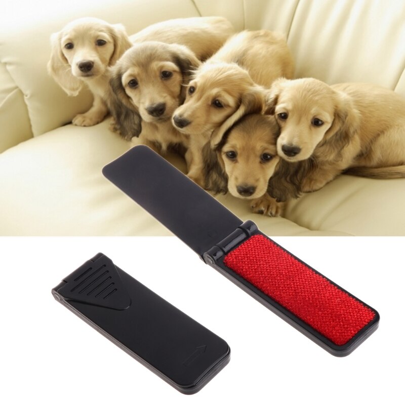 Kleidung Sofa Reinigen Zubehör Faltbare Fussel Entferner Pinsel Velours Oberfläche für Haustier Haar Kleidung Staub Fussel Hundesalon