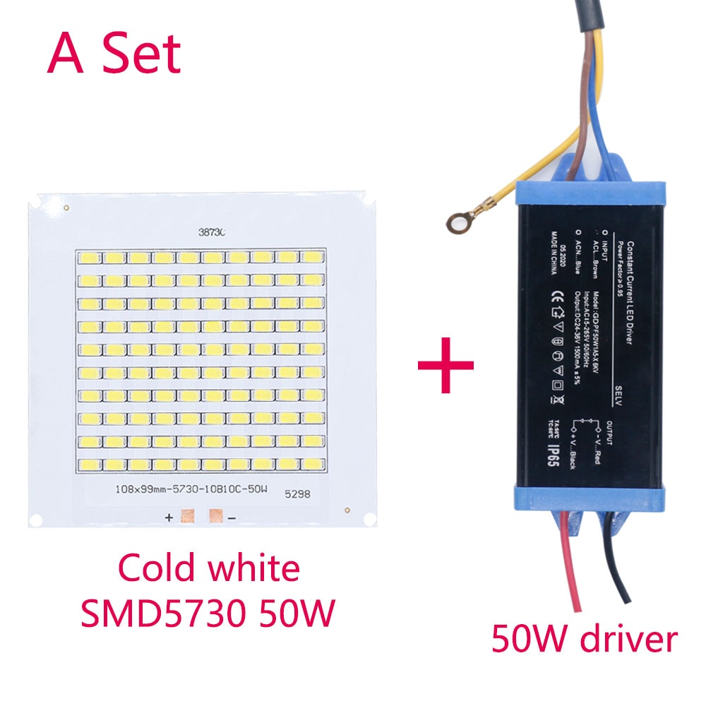 Super Power 200W 150W 100W Led Chip Met Driver SDM5730 20W 30W 50W Led lamp Licht Kralen 32-36V Voor Indoor Outdoor Diy Kit