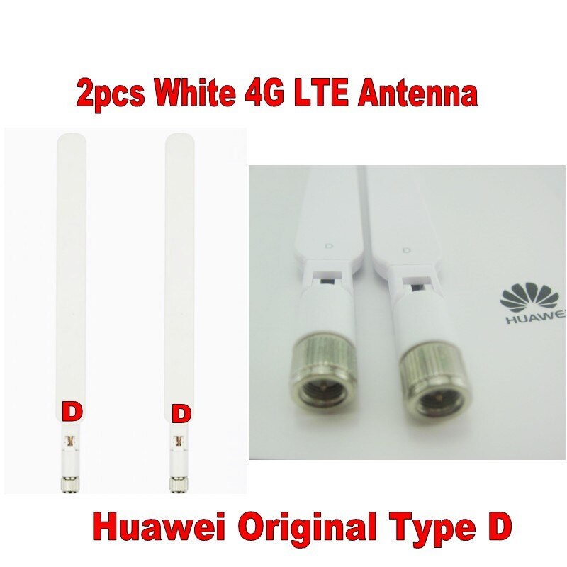 Äkta vit huawei  b525 extern antenn original typ d (router/modem ingår ej)