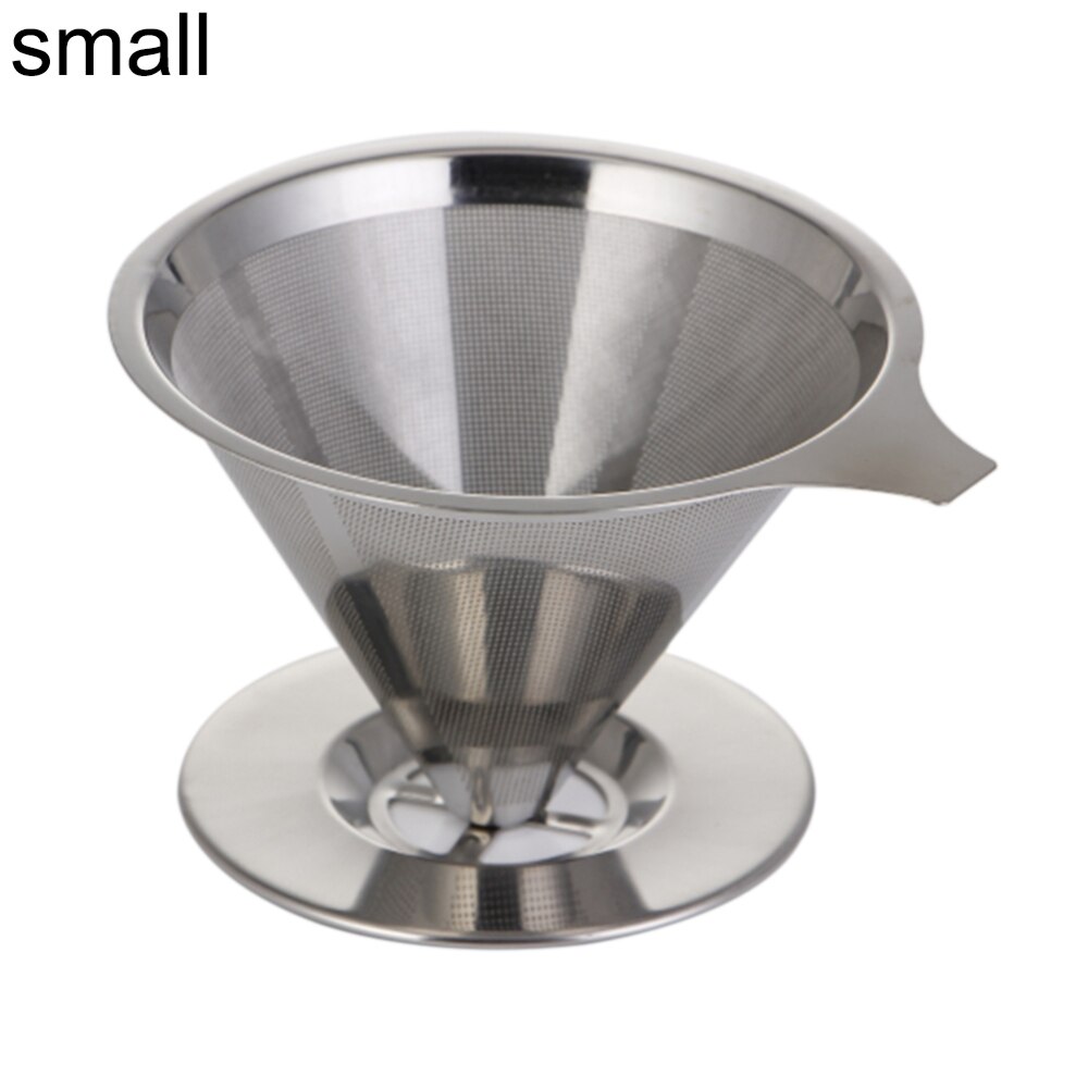 Reusable Coffee Filter Pour Over Coffee Dripper with Cup Stand Cone Filter