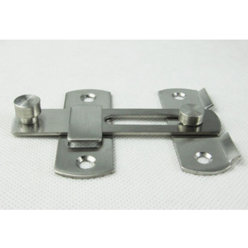 Scrocco Per Sciacquone In Acciaio Inossidabile - Chiusura A Scatto Rotonda Per Porte Mobili, Barche, Camper E Nautica - Diametro 38mm (1.5 Pollici)