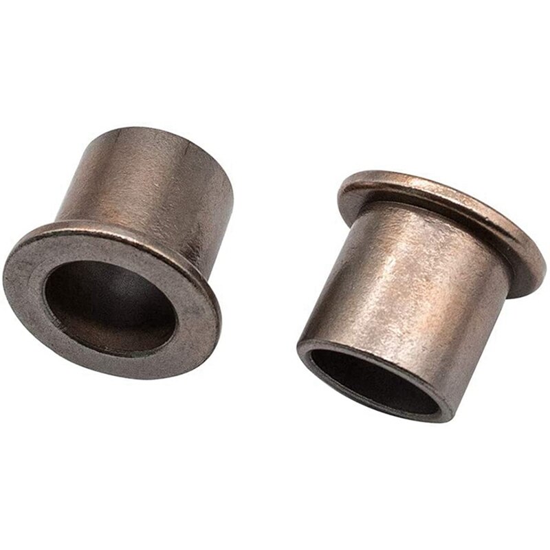 Spindle Bushings Upper and Lower Bushings Bronze, King Pin Wave Washer & Golf Cart Shock Bushing Kit for EZGO 1989-Up