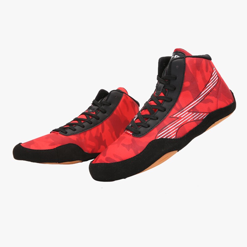 Boxing Shoes Men Light Weight Wrestling Shoes Men High Breathable Boxing Sneakers Male