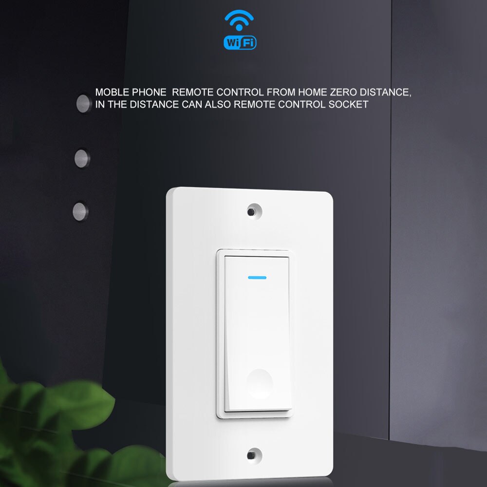 Smart light Switch Voice Control Smart Life APP Remote Control Timer Share Device for Android iOS Wi-fi in-Wall