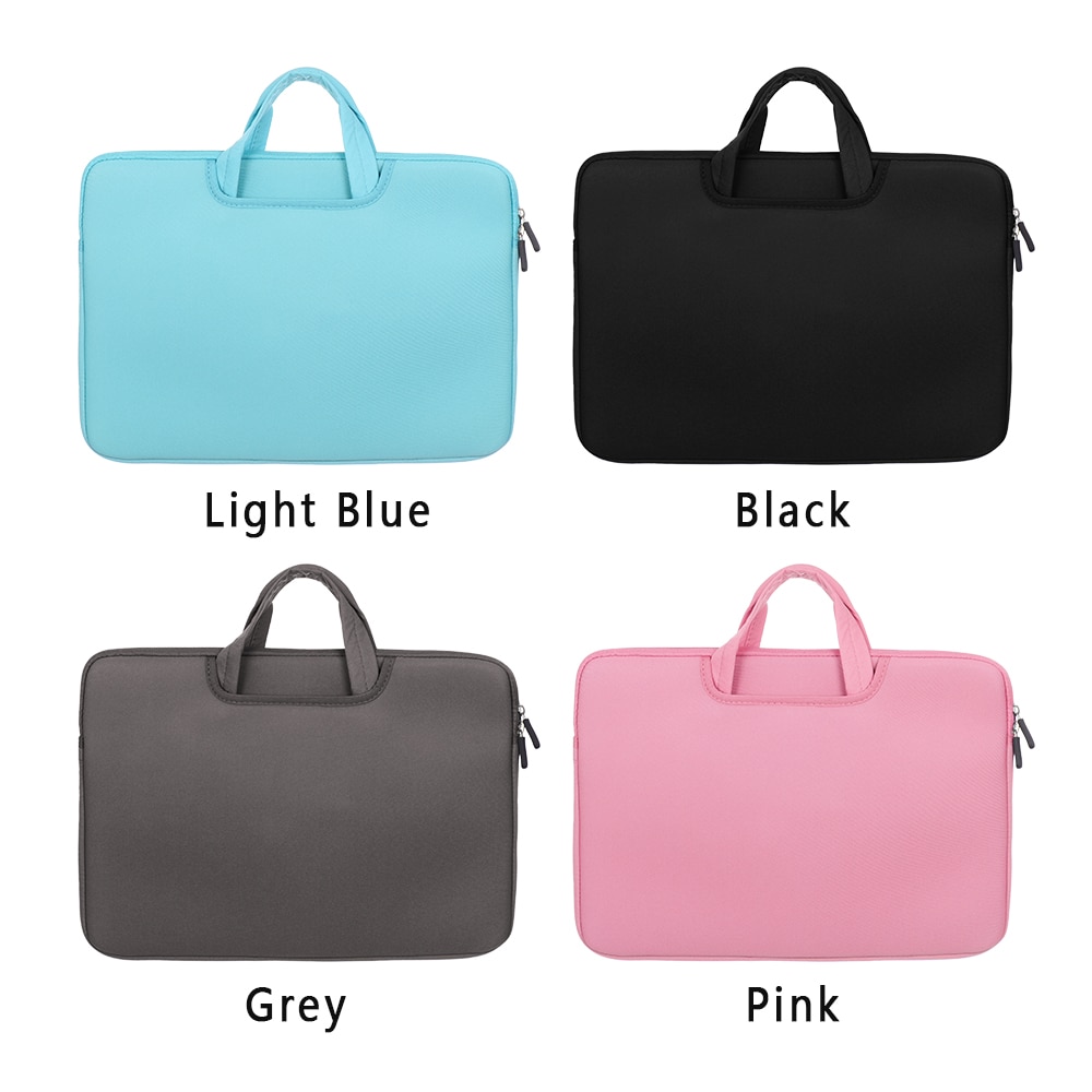 11 13 14 15 15.6 inch Laptop Bag Computer Sleeve Case Handbags Dual Zipper Shockproof Cover For Laptop MacBook Air Pro Retina