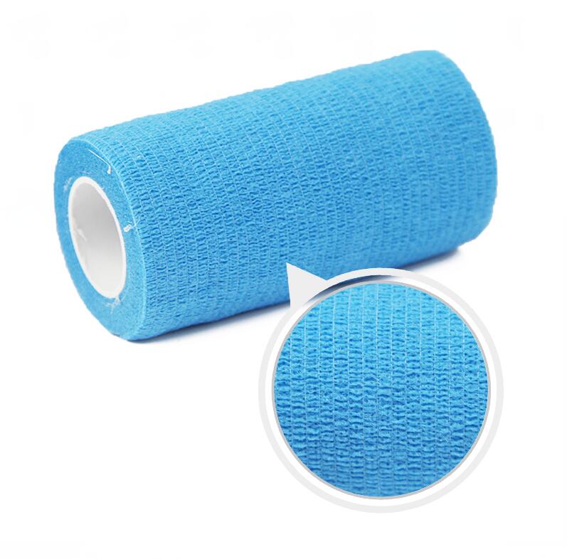 10cm x 4.5m elastoplast självhäftande sammanhängande bandage tejp starka sporttejper för handled, ankelförstuvningar och svullnad: Mång
