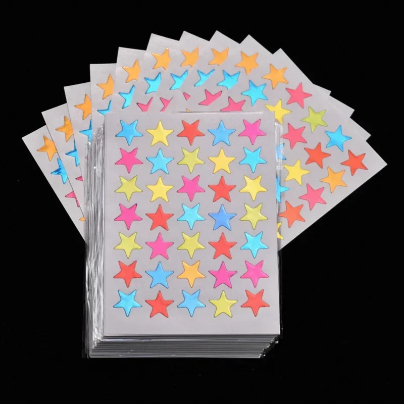Glanzend gouden sterren stickers - Etalage stickers - ⭐TIP