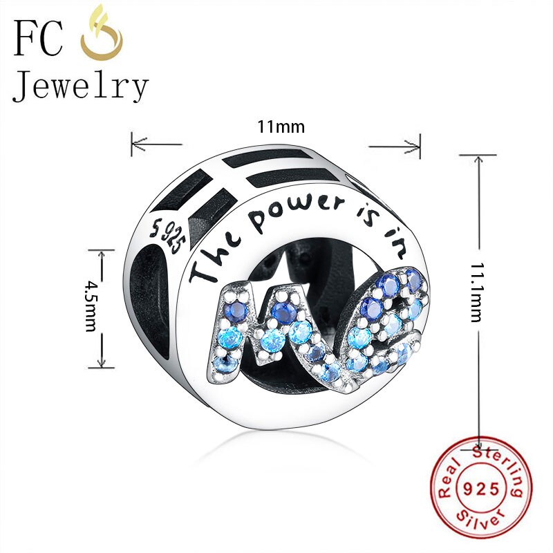 FC Monili Adatti Originale di Marca del Braccialetto di Fascino 925 di Pelliccia D'argento Mamma Del Cuore di Amore Del Cane Zampa Zircone Bead Per Fare Delle Donne berloque 2020: FC1472