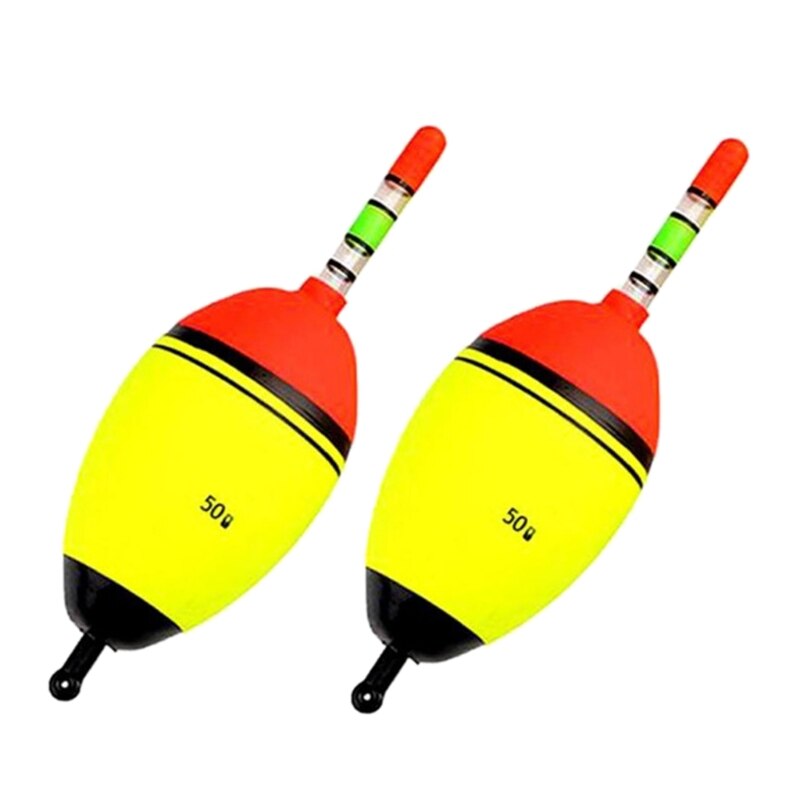 2pcs Outdoor Fishing Float Fishing Accessories Big Belly Floating Sea Fishing Rock Fishing Long Shot: -50