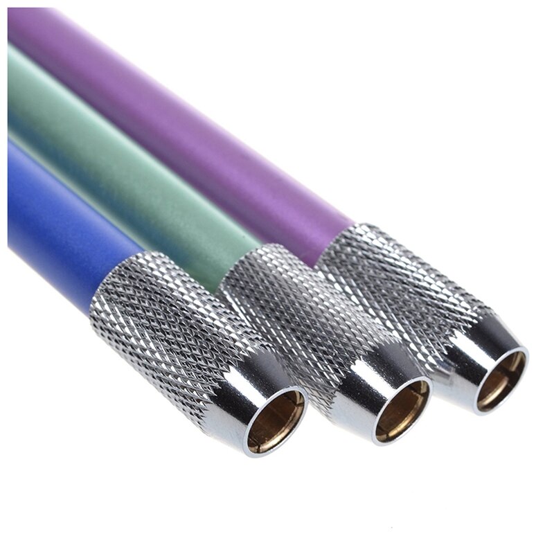 3Pcs Metalen Potlood Verlengd Extender Houder Liep & 4 Stuks Verstelbare Dual Head Potlood Extender Houder Schets