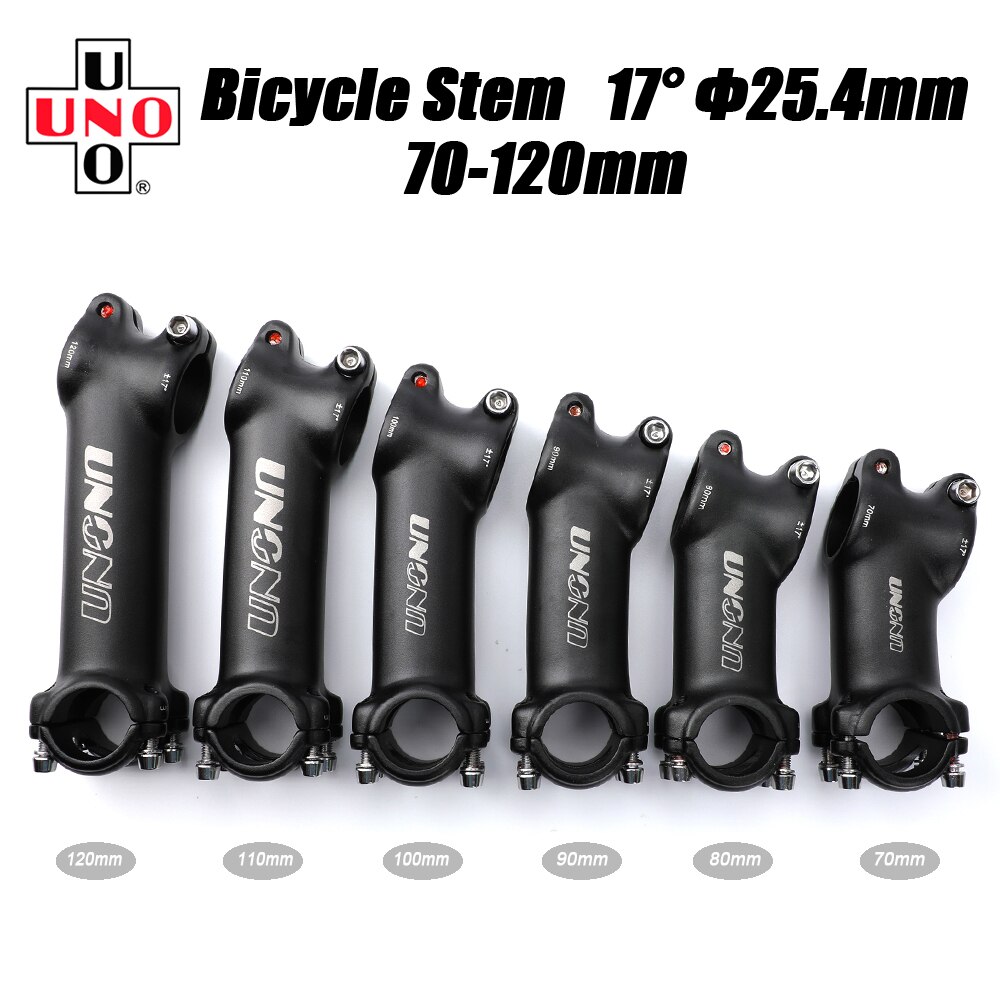 UNO 25,4 mm Vorbau MTB Fahrradlenker Vorbau 7 17 35 Grad Ultraleicht MTB Energie Fahrrad Tisch Berg Straße Fahrradlenker Vorbau