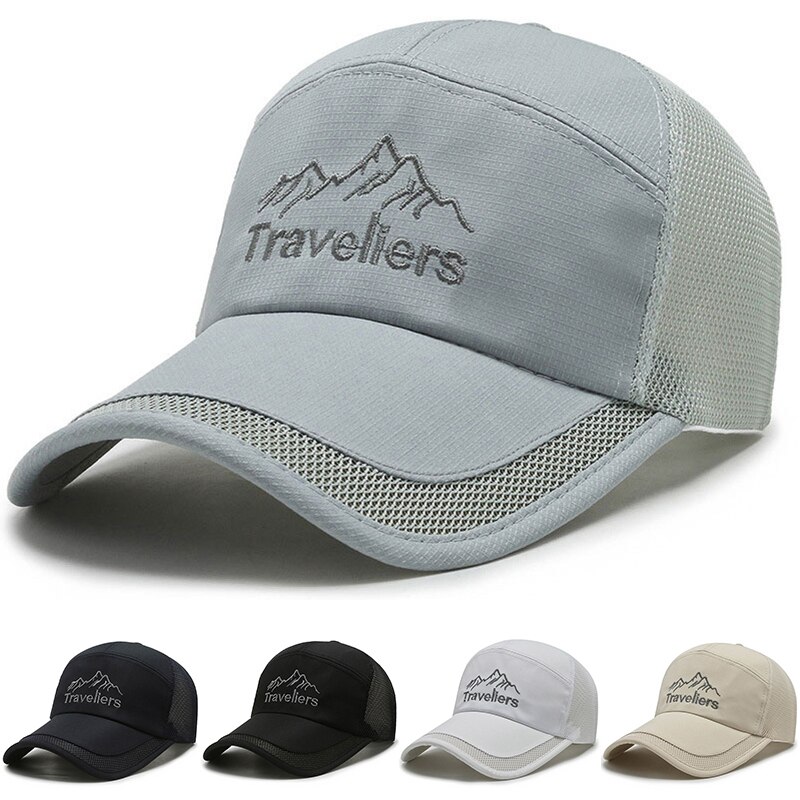 Unisex pet met klep in effen kleur, herenpet met klep, casual zonnehoed, hoofddeksel voor dames, mesh baseballpet voor outdoor streetwear