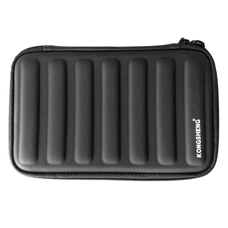 Kongsheng 10 Holes Harmonica Case Voor 7 Stuks Draagbare Opbergtas