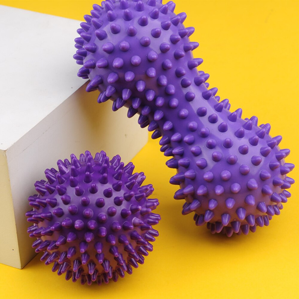 Anti Stress Massage Ball for Hand Foot Body Neck Back Yoga Fitness Gym Training Trigger Point Relax Massager Spiky Physiotherapy