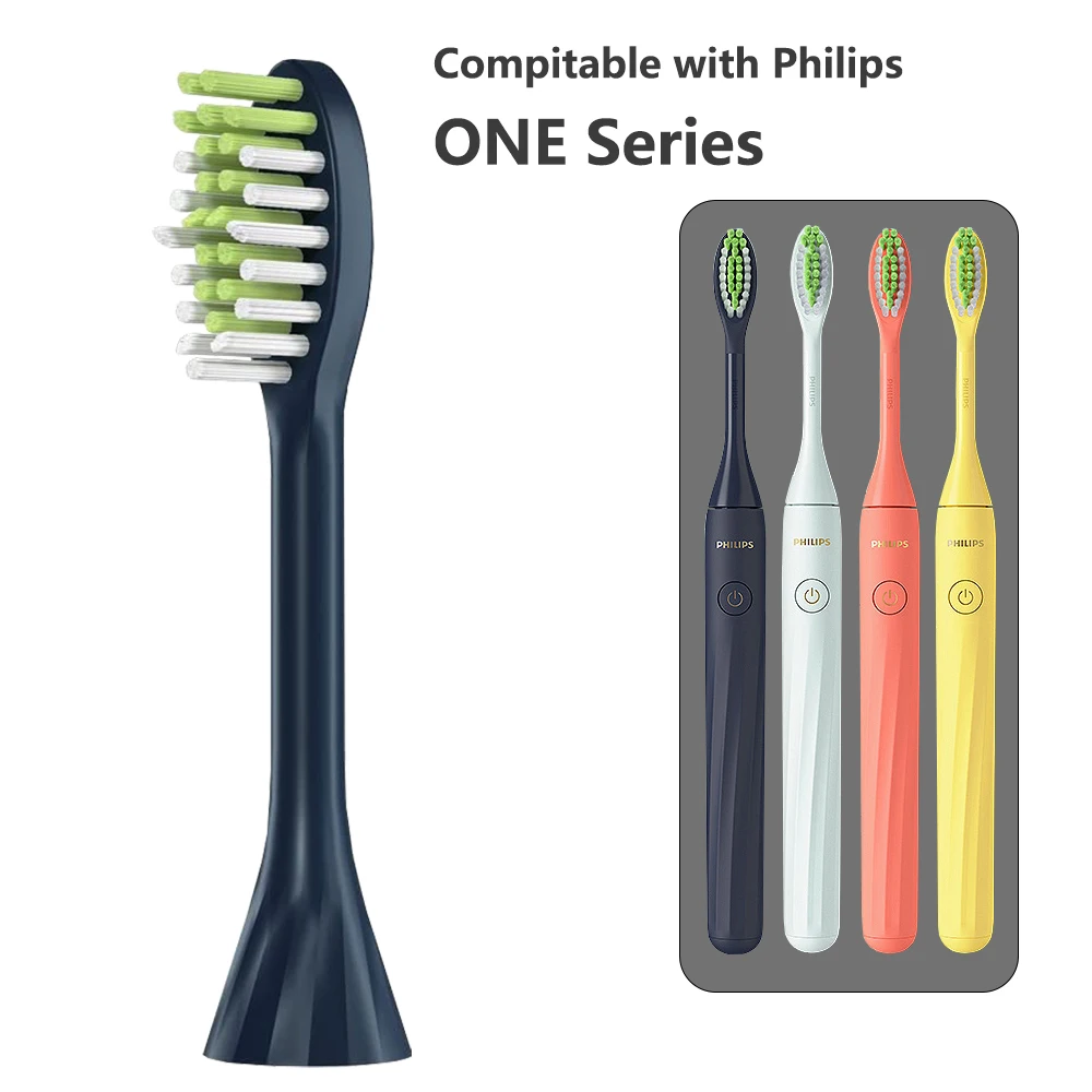 4Pack Replacement Toothbrush Heads Compatible with Ph One Soni care Electric Toothbrush Head HY1100 HY1200 BH1022