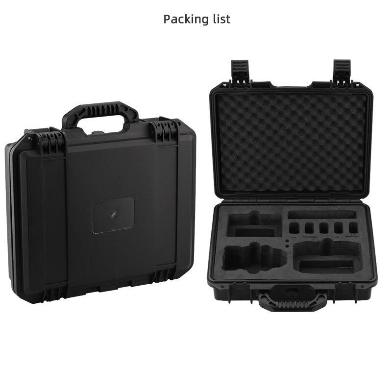 Bolso de ABS a prueba de explosiones para DJI Mini 2, carcasa dura, Caja impermeable para Mavic Air 2/Air 2S, accesorios para drones, estuche de almacenamiento