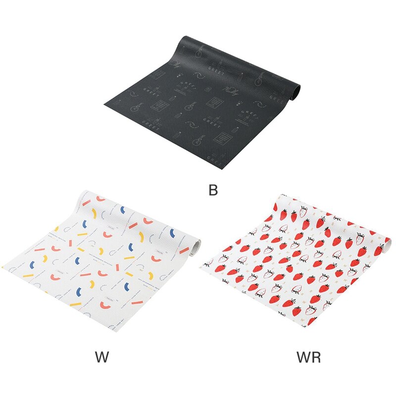 Kleurrijke kastpads keukenprint oliebestendige pad papier huishoudelijke kledingkast waterdichte pad ladepapier vochtbestendige pad 1