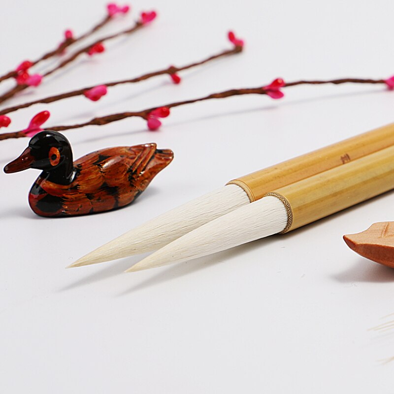 Long Woolen Hair Brush Regular Script Cursive Official Script Calligraphie Brush Pen Set Watercolor Painting Calligraphy Brush