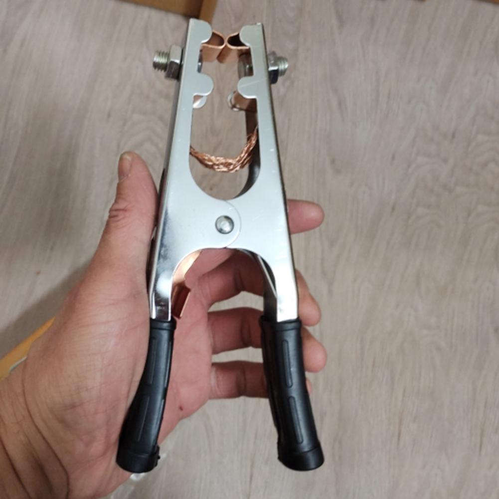 Sturdy Copper 500A Welding Ground Clip Wear-resistant Welding Earth Clip Stable 500A Welding Ground Clamp Earth Clip