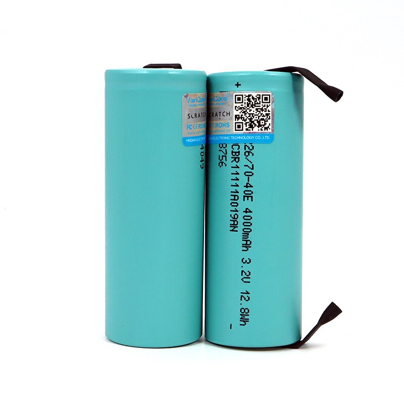 3,2 V 26700 4000mAh LiFePO4 Batterie 3C Kontinuierliche Entladung Maximale 5C Energie batterie Für Elektrische Auto Rolle Energie lagerung