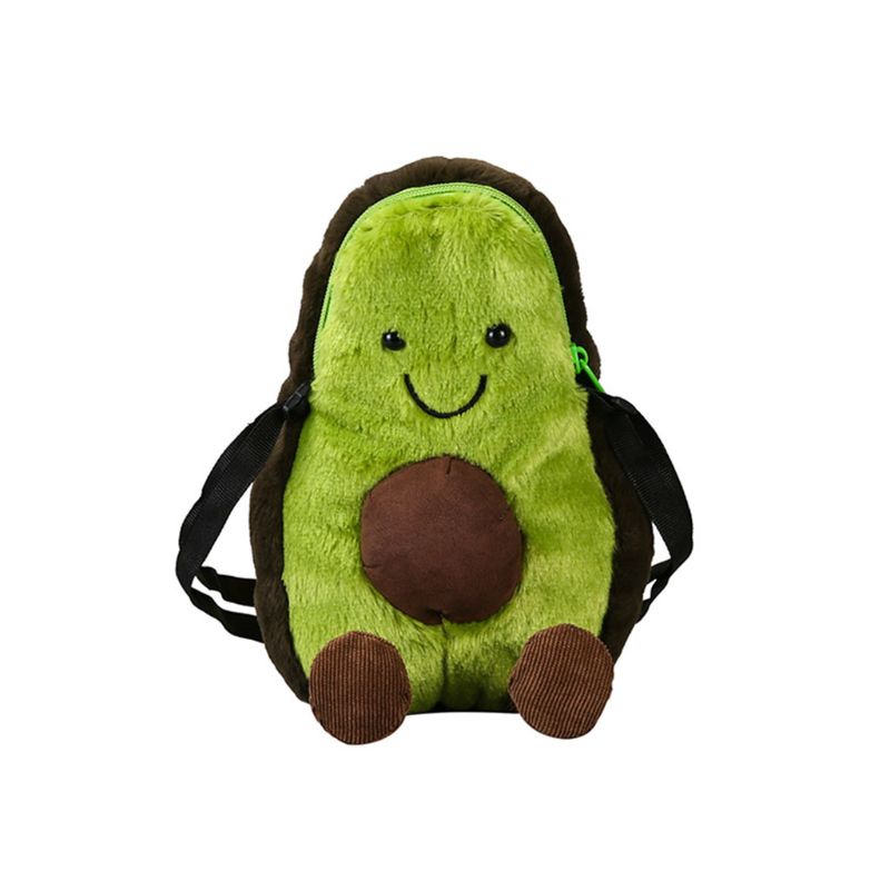 Women Avocado Shape Shoulder Cute Crossbody Bag Tote Messenger Satchel Purse for Girls Kids