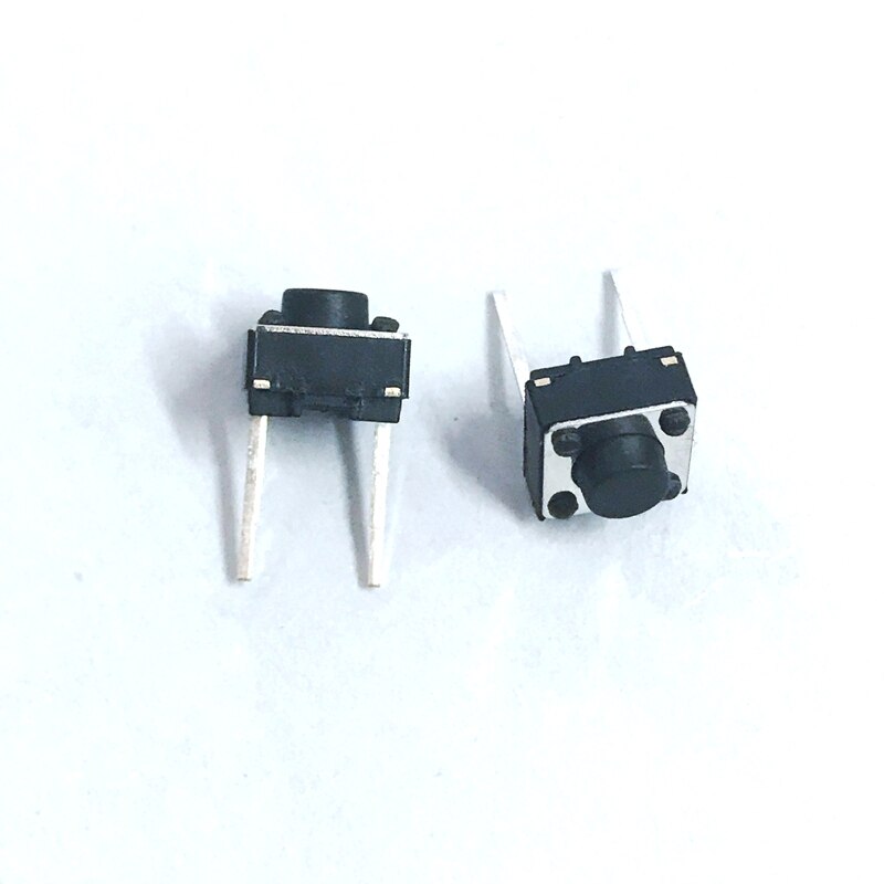 100 stuks Micro Touch Reset Mini Schakelaar 2 x 4 3 x 6 4 x 4 6 x 6 SMD DIP voor Auto Afstandsbediening Reparatie (Kleur: 3 x 6 x 2,5