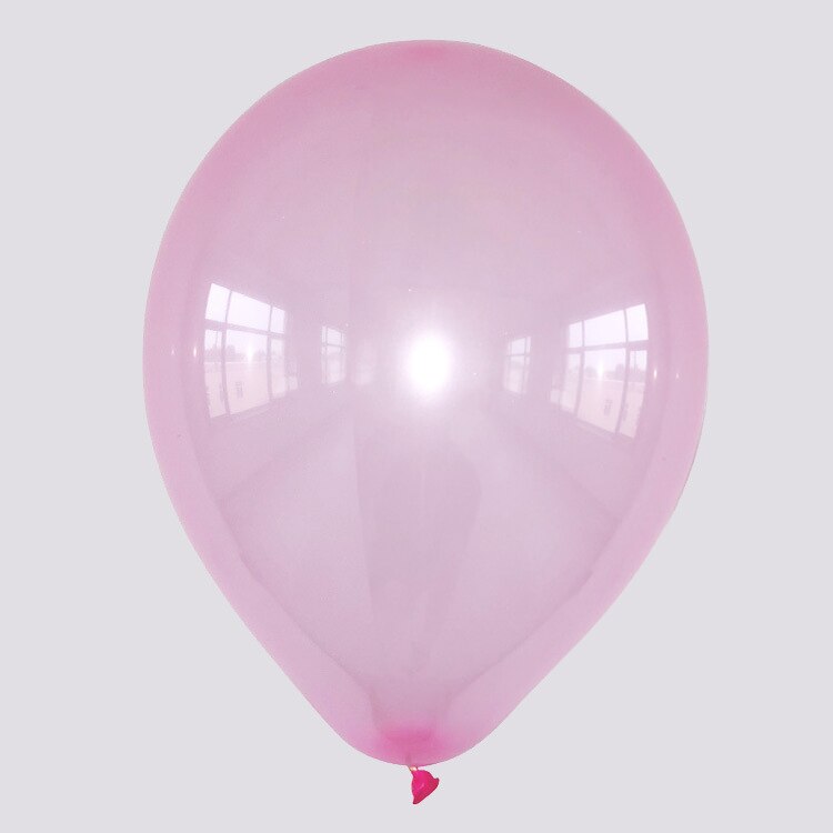 Globos de látex transparentes de colores, globos de burbujas de cristal de 10 pulgadas, decoración para de cumpleaños, boda, verano, 20 unids/lote: red