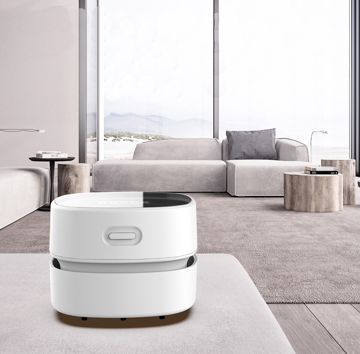 Hand-Held Desktop Stofzuiger Met Super Zuigkracht Om Met Kleine Vuilnis Zoals Haar, confetti, Rubber Kladjes, Etc.