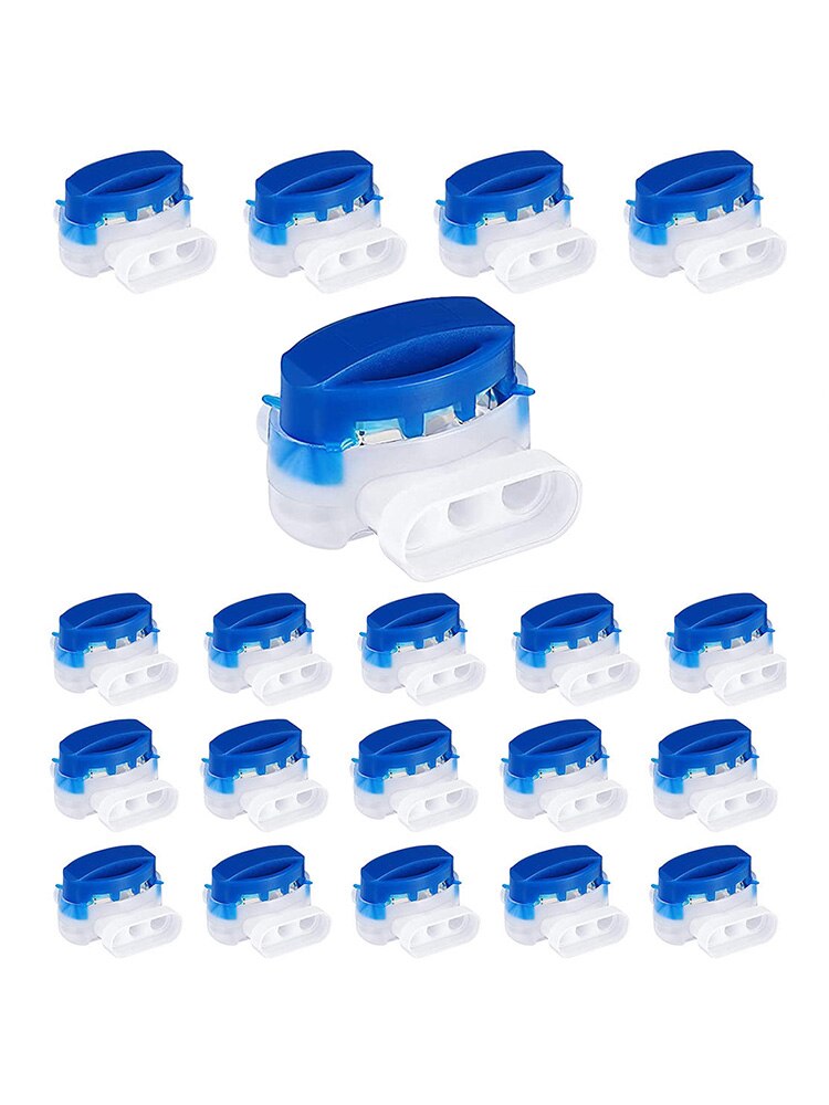 20pcs Robotic Lawnmower Cable Connector Waterproof Gel-Filled Connector For Husqvarna Automower And Gardena Robotic Lawnmowers