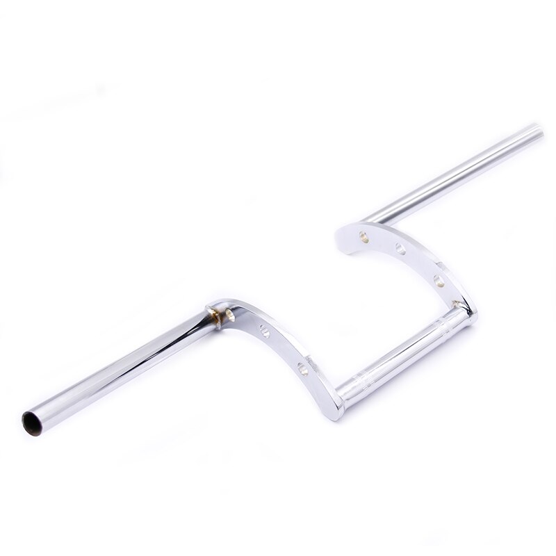Manillar de motocicleta de 7/8 ", manillar Z Universal de 22mm para Harley Softail Dyna Sportster Bobber Chopper Cruiser Cafe Racer