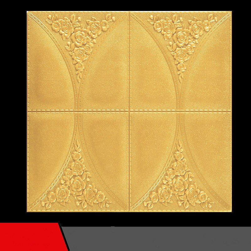3D Waterproof Wallpaper Faux Leather Foam Self Adhesive Wallpaper for Living Room Bedroom Kids Room DIY Wall Stickers Background